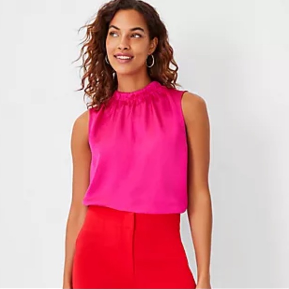 Ann Taylor Tops - Ann Taylor Tie-Back Shell Top || Size M, Petite || NWT